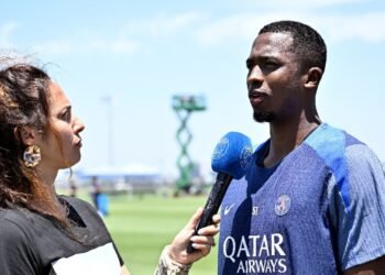 Mundial de Clubes: Con Willian Pacho, el PSG domina de principio a fin y golea al Atlético de Madrid