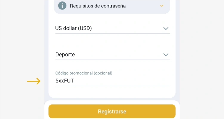 Pega el código promocional Melbet Ecuador